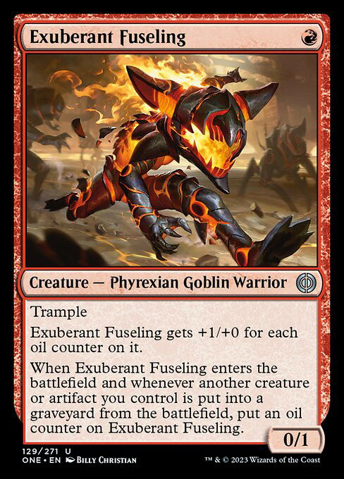 Exuberant Fuseling (Phyrexia: All Will Be One)